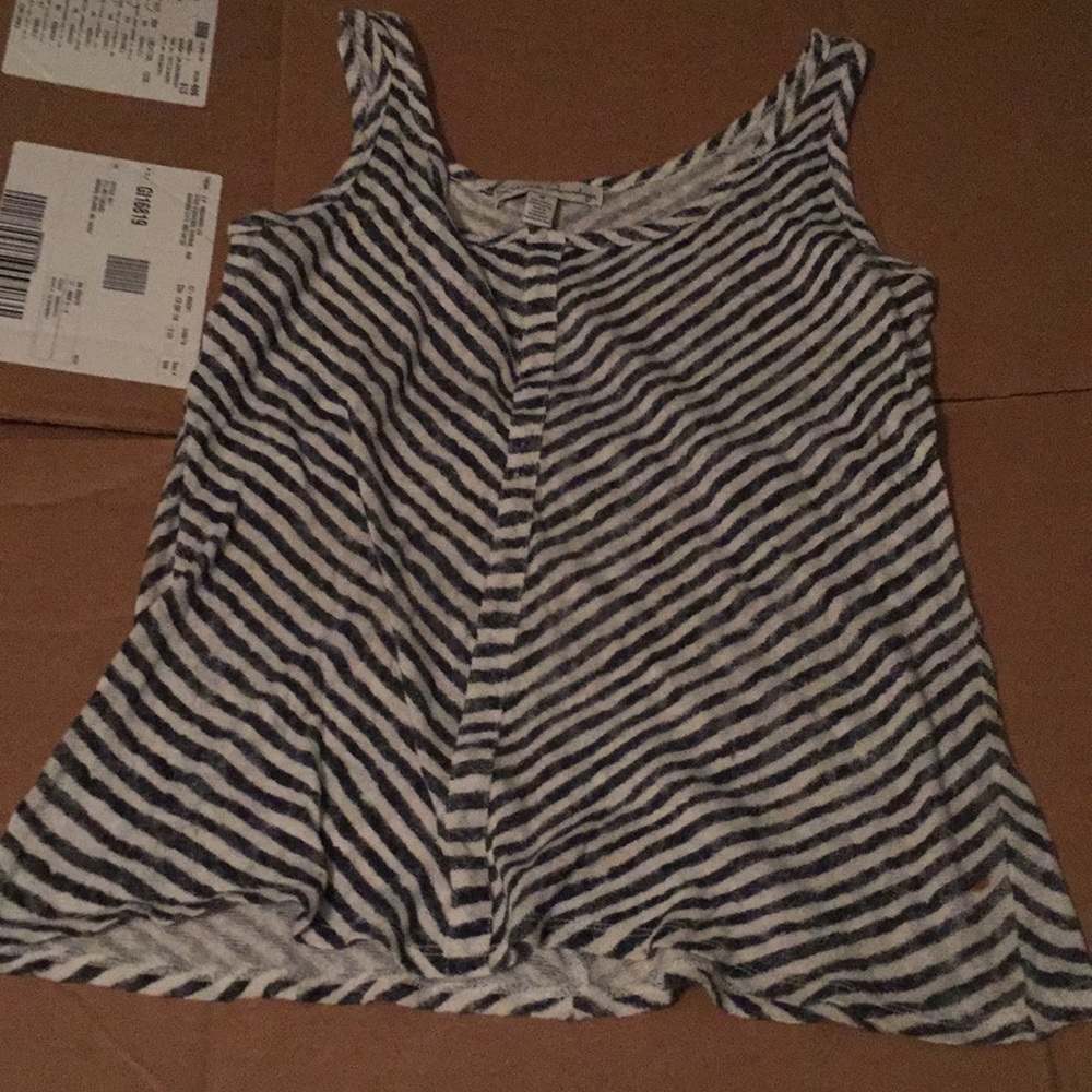 French Laundry Blue striped Tank